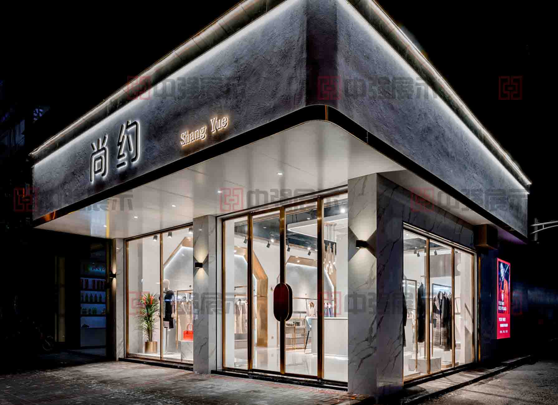 服裝店展柜定制店鋪裝修設(shè)計(jì)